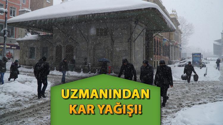 İstanbul’a kar ne zaman yağacak? Meteoroloji Uzmanından dikkat çeken tahmin! İstanbul’a kar yağacak mı?