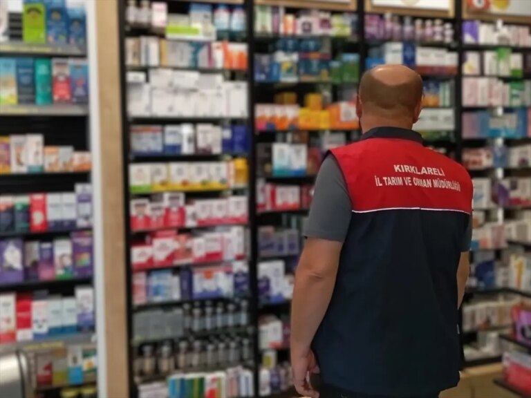 kirklarelinde eczane denetimi I6H16SYP